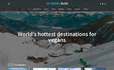 Travel Blog screenshot
