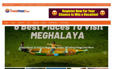 travelfrom2.com screenshot