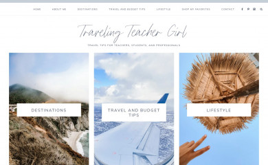 travelingteachergirl.com screenshot
