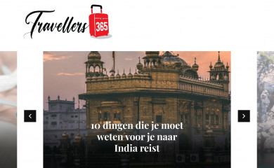 travellers365.nl screenshot