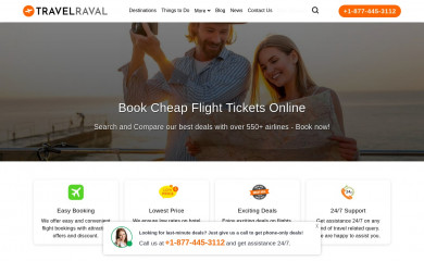 travelraval.com screenshot