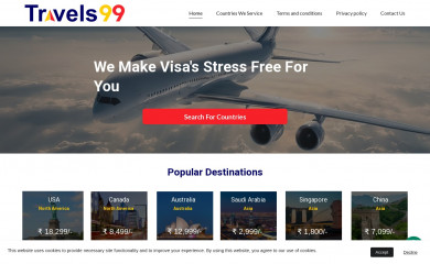 travels99.com screenshot