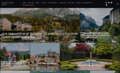 travelswithnano.com screenshot