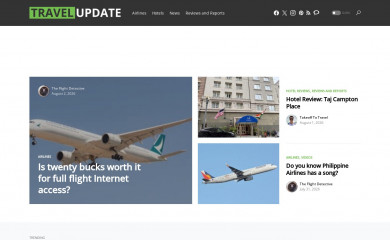 travelupdate.com screenshot