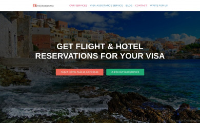 http://travelvisabookings.com screenshot