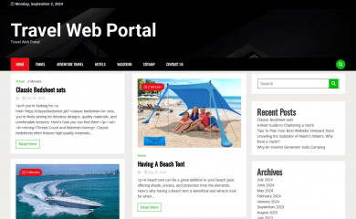 travelwebportal.com screenshot
