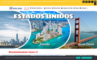travelworldcolombia.com screenshot