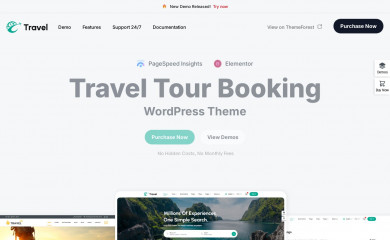 TravelWP screenshot