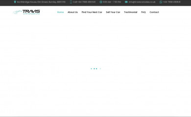 traviscarsales.co.uk screenshot