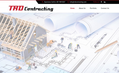 trdcontracting.com screenshot