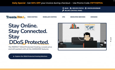trentahost.com screenshot