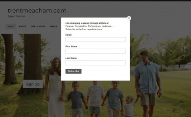 trentmeacham.com screenshot