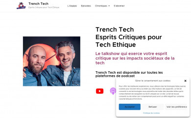 trench-tech.fr screenshot