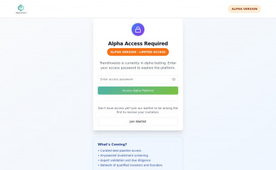 trendinvesto.com screenshot