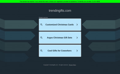trendingifts.com screenshot