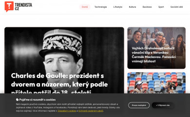 trendista.cz screenshot