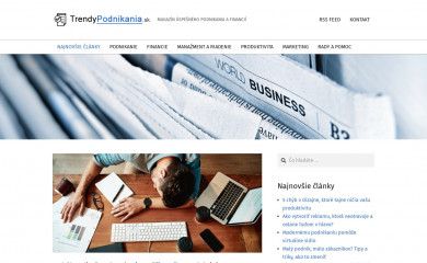 trendypodnikania.sk screenshot