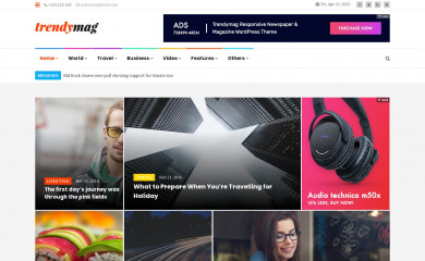 http://trendytheme.net/demo2/wp/trendymag screenshot