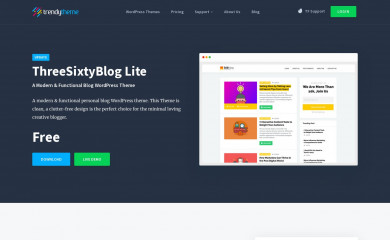 ThreeSixtyBlog Lite screenshot