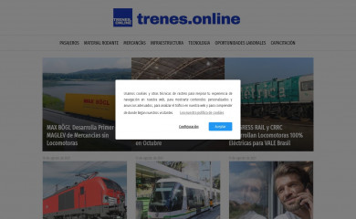 trenes.online screenshot