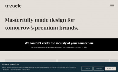 http://www.treaclemedia.com/ screenshot