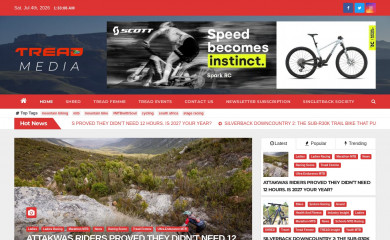 treadmtb.co.za screenshot