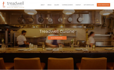 treadwellcuisine.com screenshot