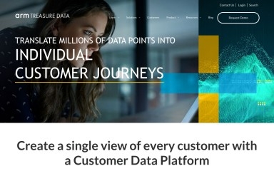 treasuredata.com screenshot