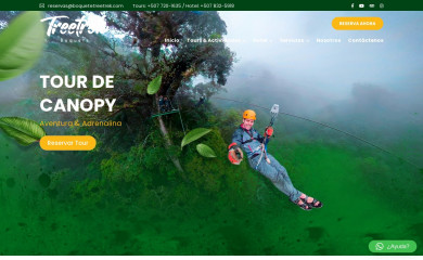treetrekboquete.com screenshot
