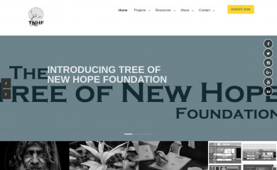 treeofnewhope.org screenshot