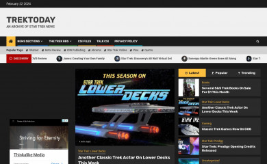 trektoday.com screenshot