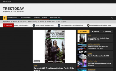 trektoday.com screenshot