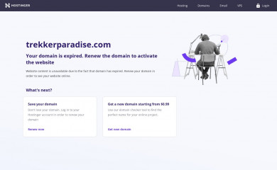 trekkerparadise.com screenshot