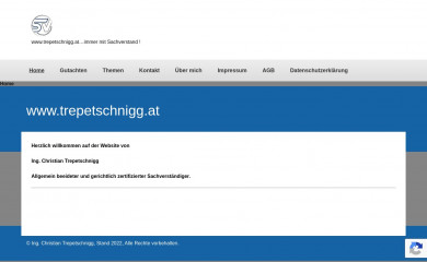 trepetschnigg.at screenshot