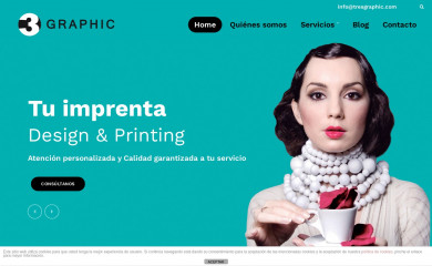 tresgraphic.com screenshot