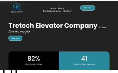 tretechelevators.com screenshot