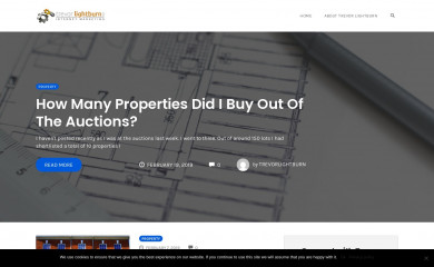 trevorlightburn.com screenshot