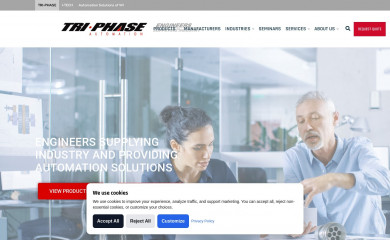 tri-phase.com screenshot