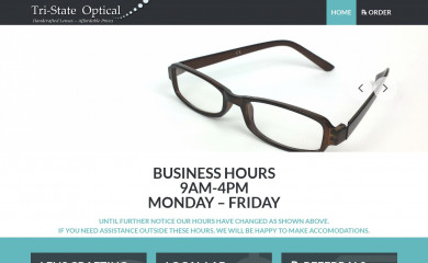 tri-stateoptical.com screenshot