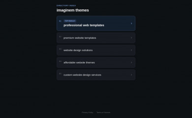 Trine for WordPress screenshot