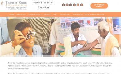 trinitycarefoundation.org screenshot