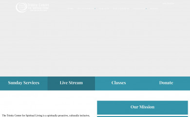 trinitycenteratlanta.org screenshot