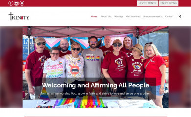 trinitylutheran.ws screenshot