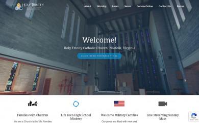 trinitynorfolk.org screenshot