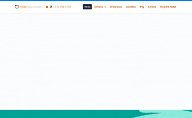 trio-healthcare.com screenshot