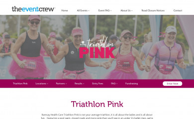 triathlonpink.com.au screenshot