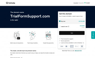 trialformsupport.com screenshot