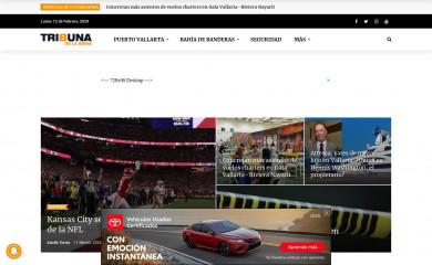 tribunadelabahia.com.mx screenshot