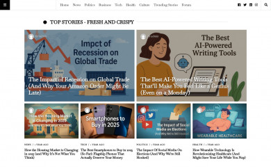 tribunefeed.com screenshot