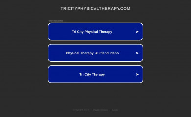 tricityphysicaltherapy.com screenshot